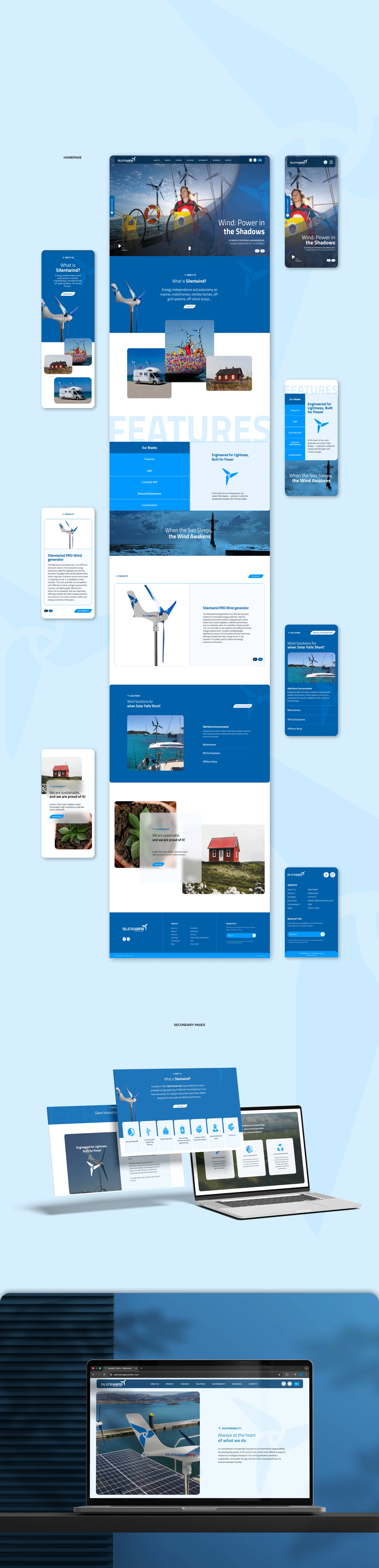 Silent Wind - Branding & Web Development - View 3