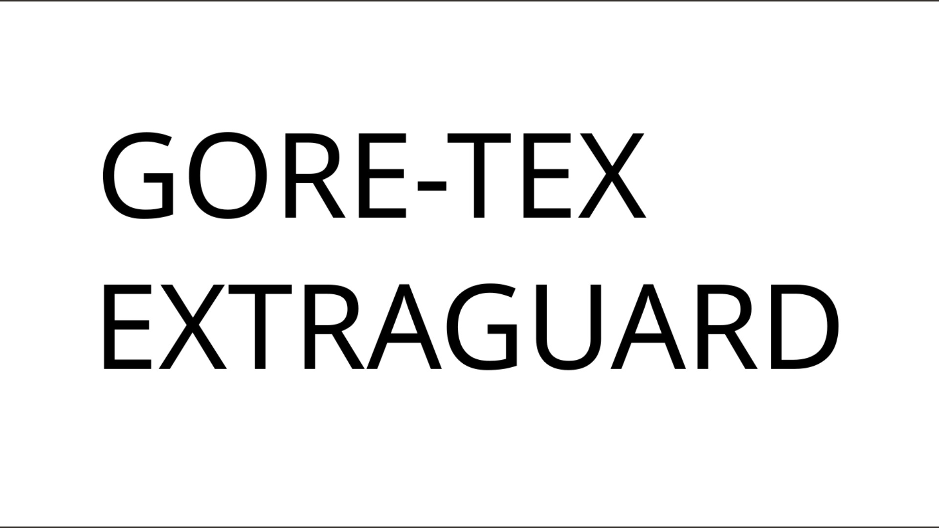 GORE-TEX EXTRAGUARD - new name for an innovative material