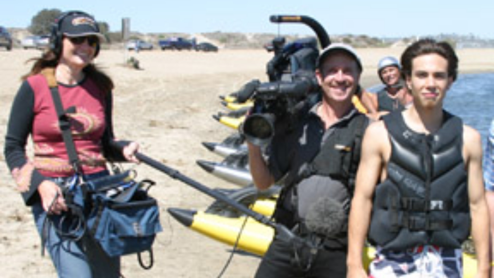 Apolo Ohno video shoot in San Diego for a Jet Surfboard company !