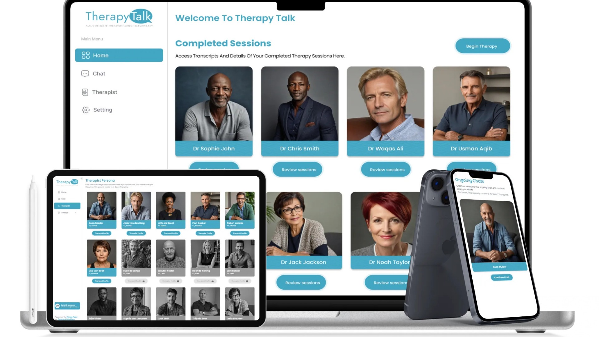 Therapy Talk – AI-Powered Personalized Therapeutic Platform