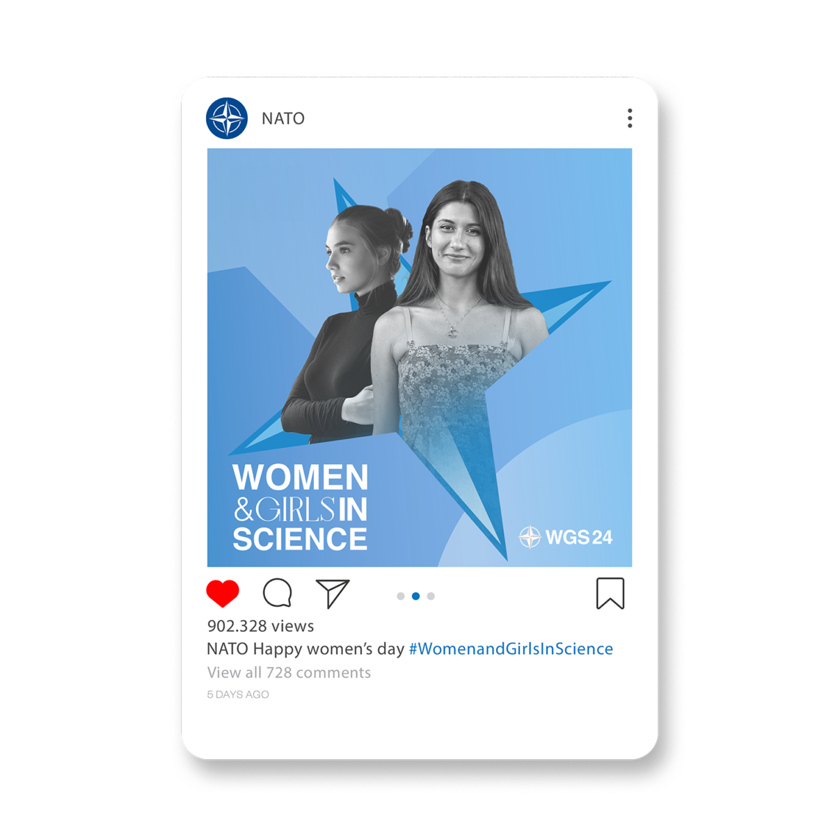 Branding NATO STO's Women & Girls In Science - View 1