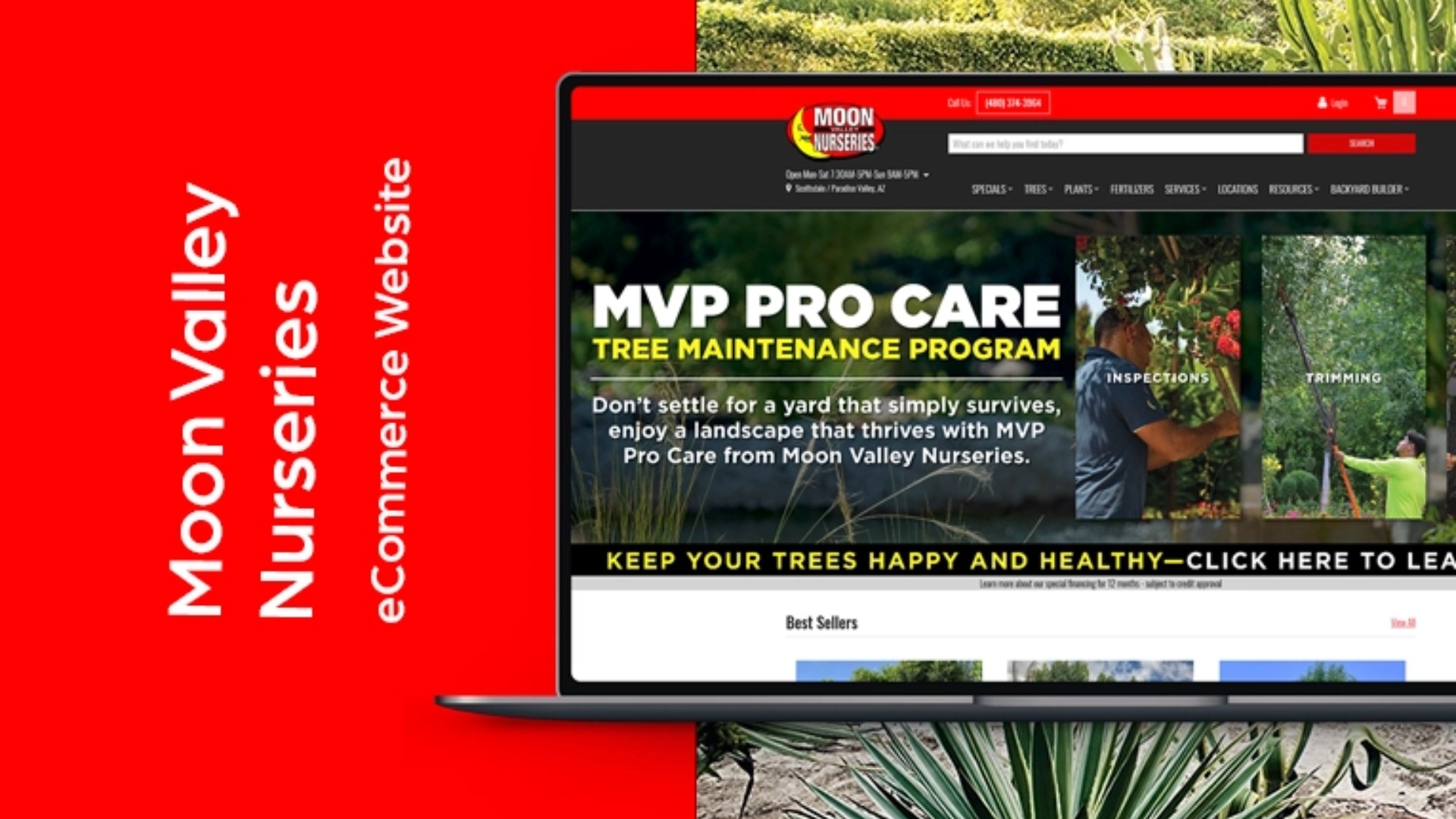 Moon Valley Nurseries eCommerce Web Application