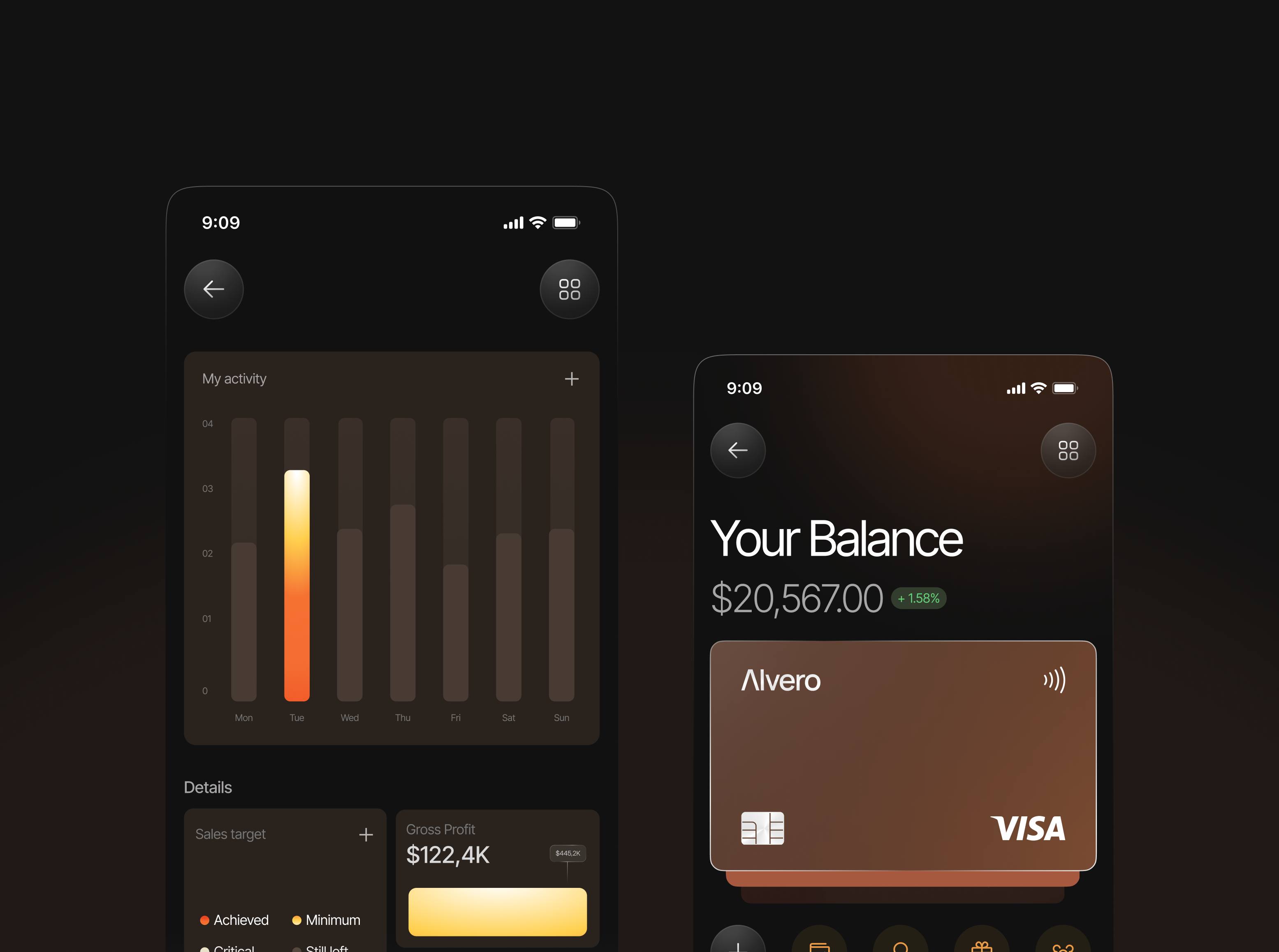 Alvero, Fintech Product Design Case Study - View 2